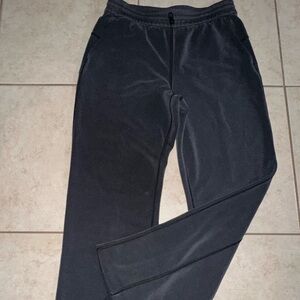Lululemon Softstreme Black Wide Leg Pants Size 8 Buttery Soft Lounge Yoga